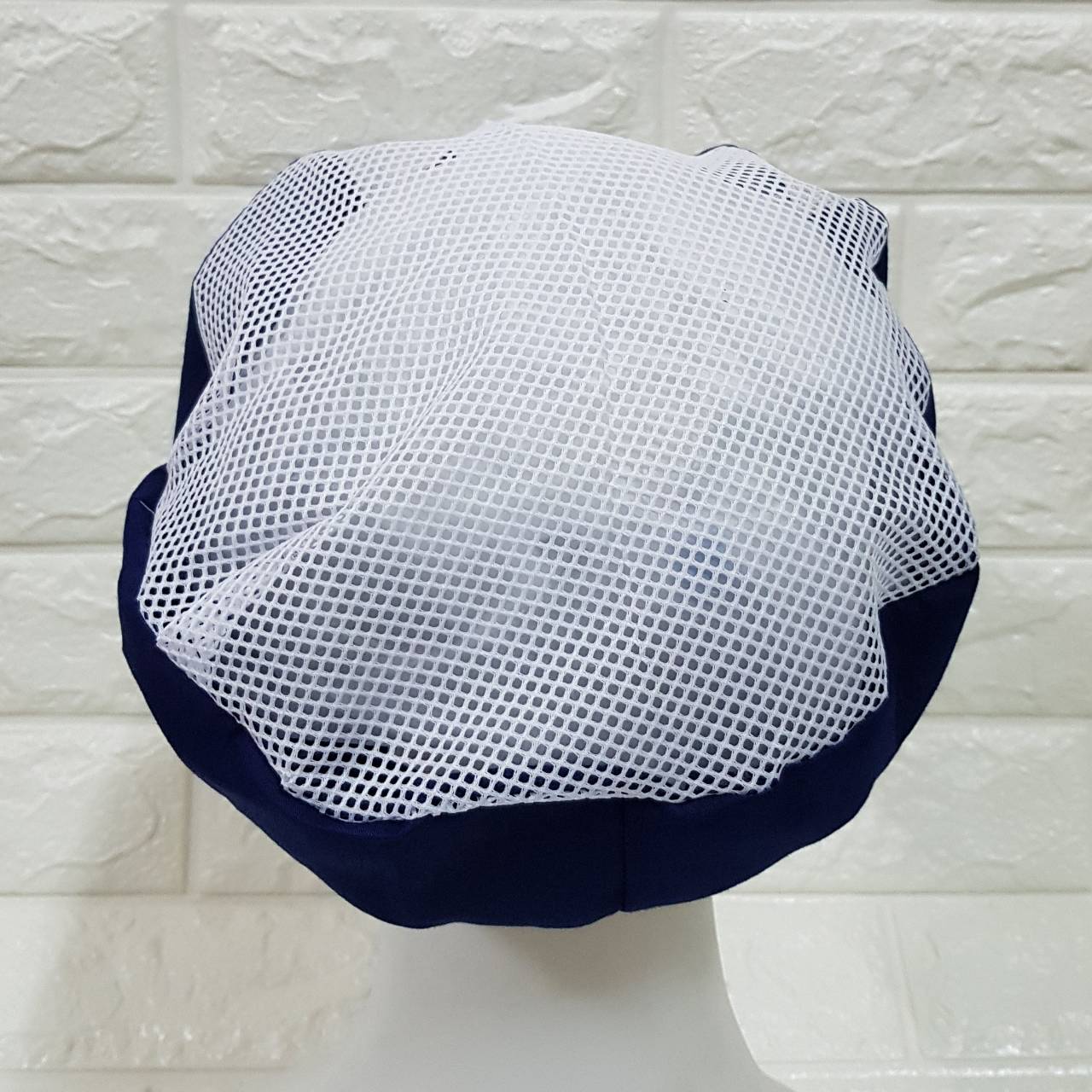 จำนวน 100 ใบหมวกคลุมผมตาข่ายบน หมวกแม่ครัว หมวกพ่อครัว หมวกทำอาหาร หมวกโรงงาน หมวกพนักงานฝ่ายผลิต หมวกอุตสาหกรรม หมวกคลุมผมชาย-หญิง