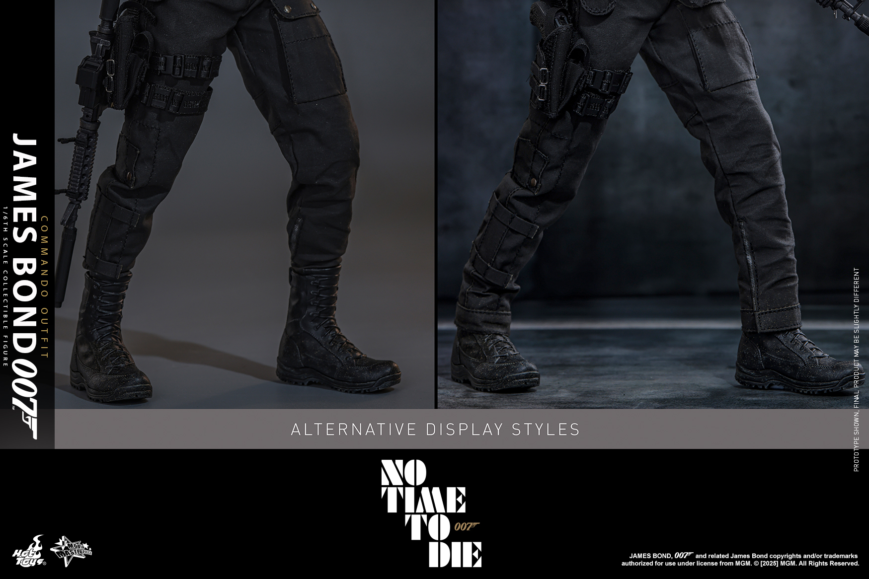 Hot Toys MMS804 No Time To Die - James Bond (Commando Outfit)