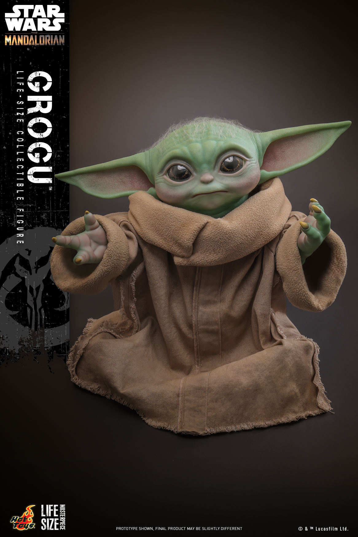 Hot Toys LMS015 The Mandalorian - Grogu (Life-Size)