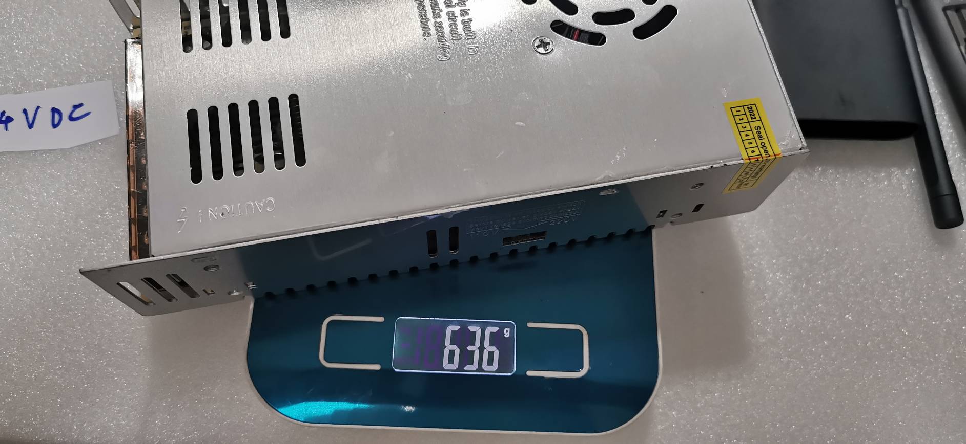 ADE17 สวิทิชิ่งเพาเวอซัพพลายแปลงไฟ 220V เป็น 24V 20A 500W ปรับ V ได้ 19-30V