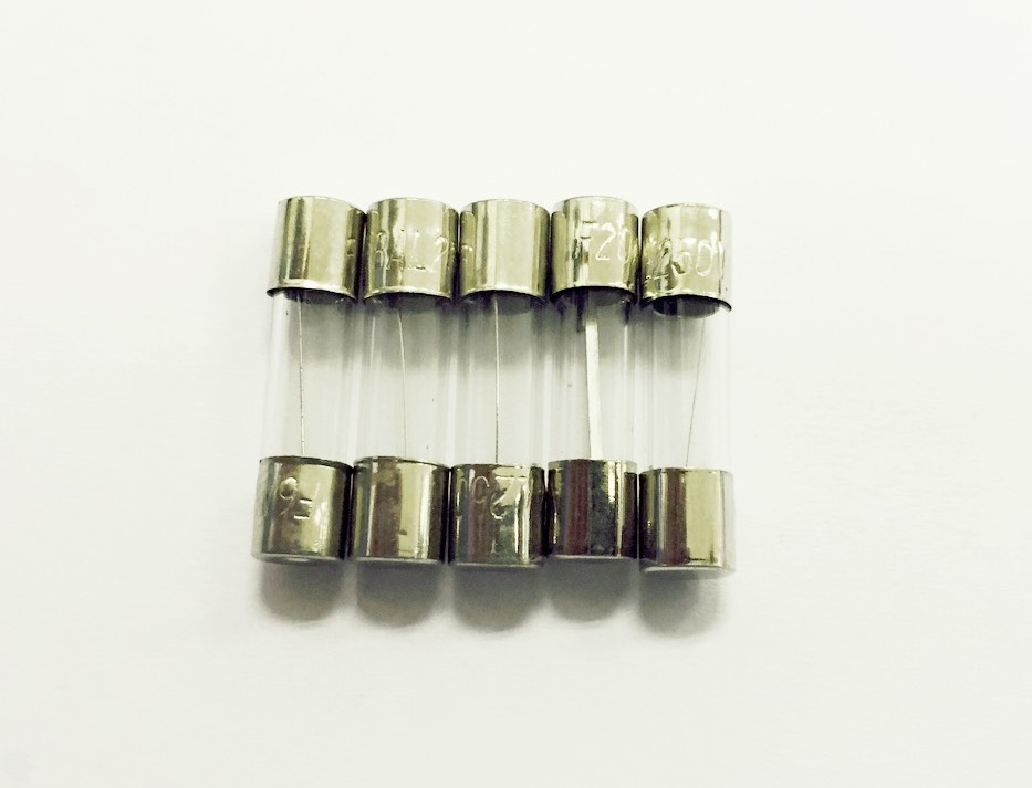 Fuse Pack 5 * 20mm (0.5A-20A) 250V