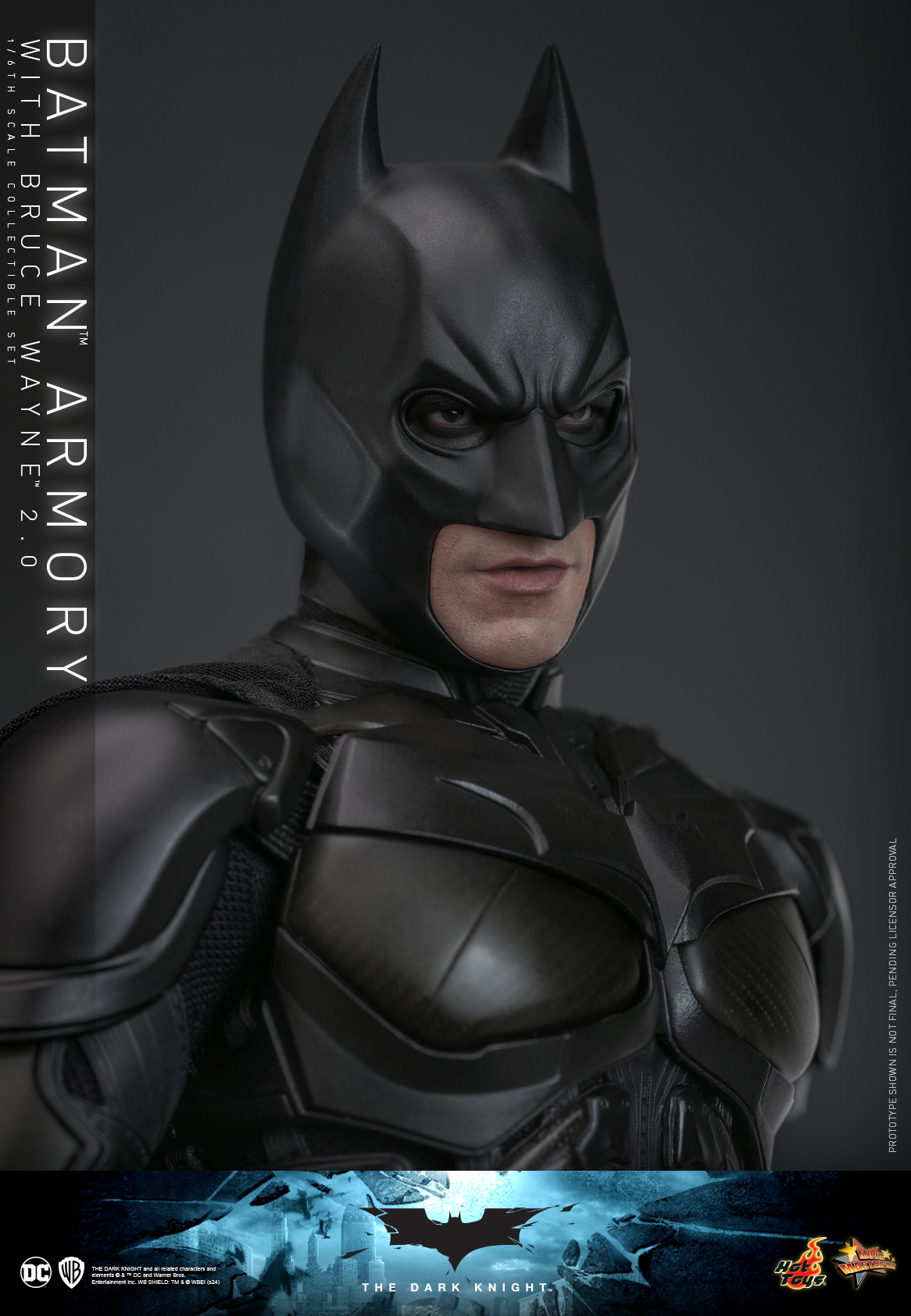 Hot Toys MMS750 The Dark Knight - Batman Armory with Bruce Wayne (2.0)