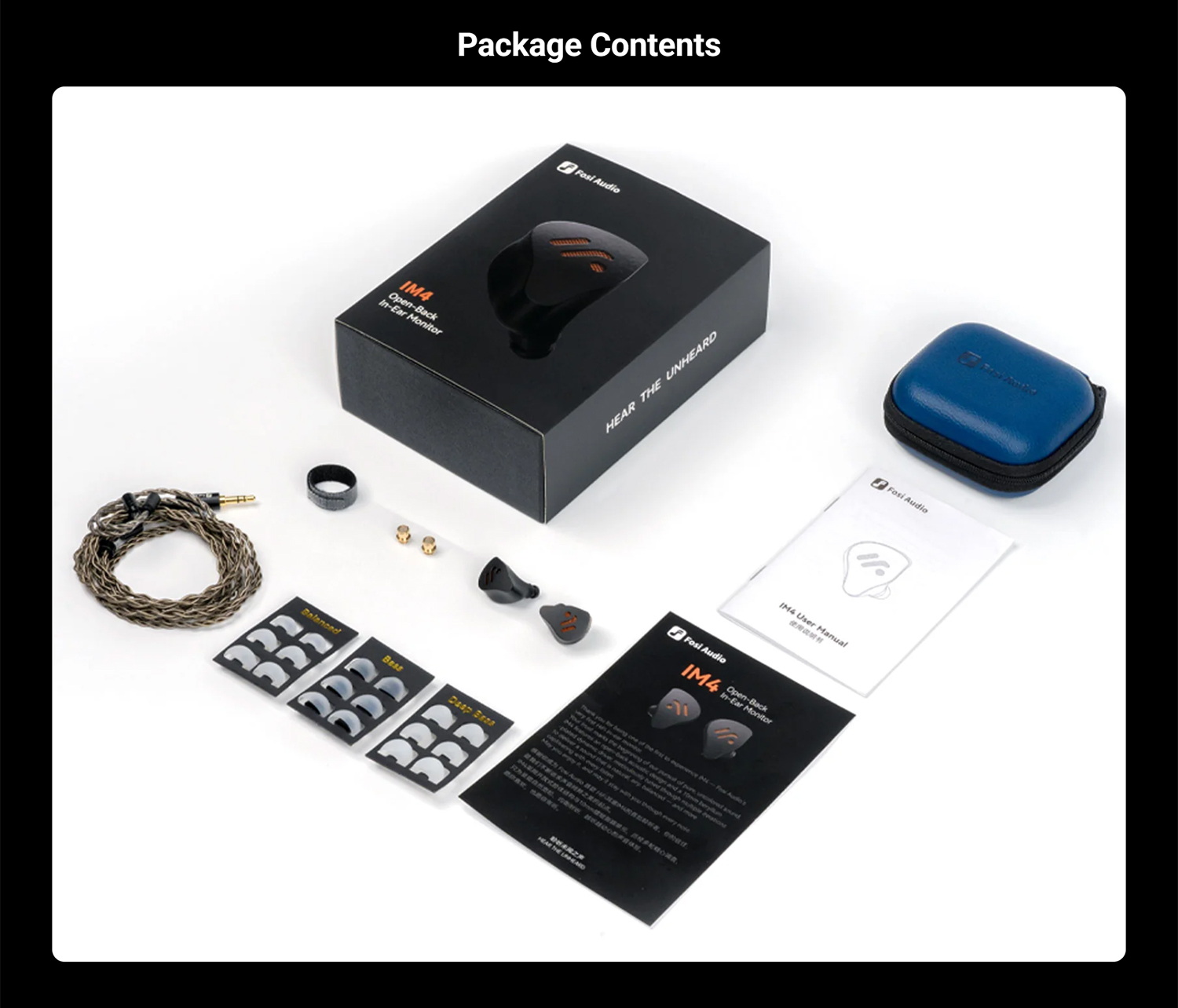 Fosi Audio IM4 หูฟัง IEMs รุ่นแรกของแบรนด์ ไดรเวอร์ Dynamic ไดอะแฟรมเคลือบเบริลเลียม ประกันศูนย์ไทย