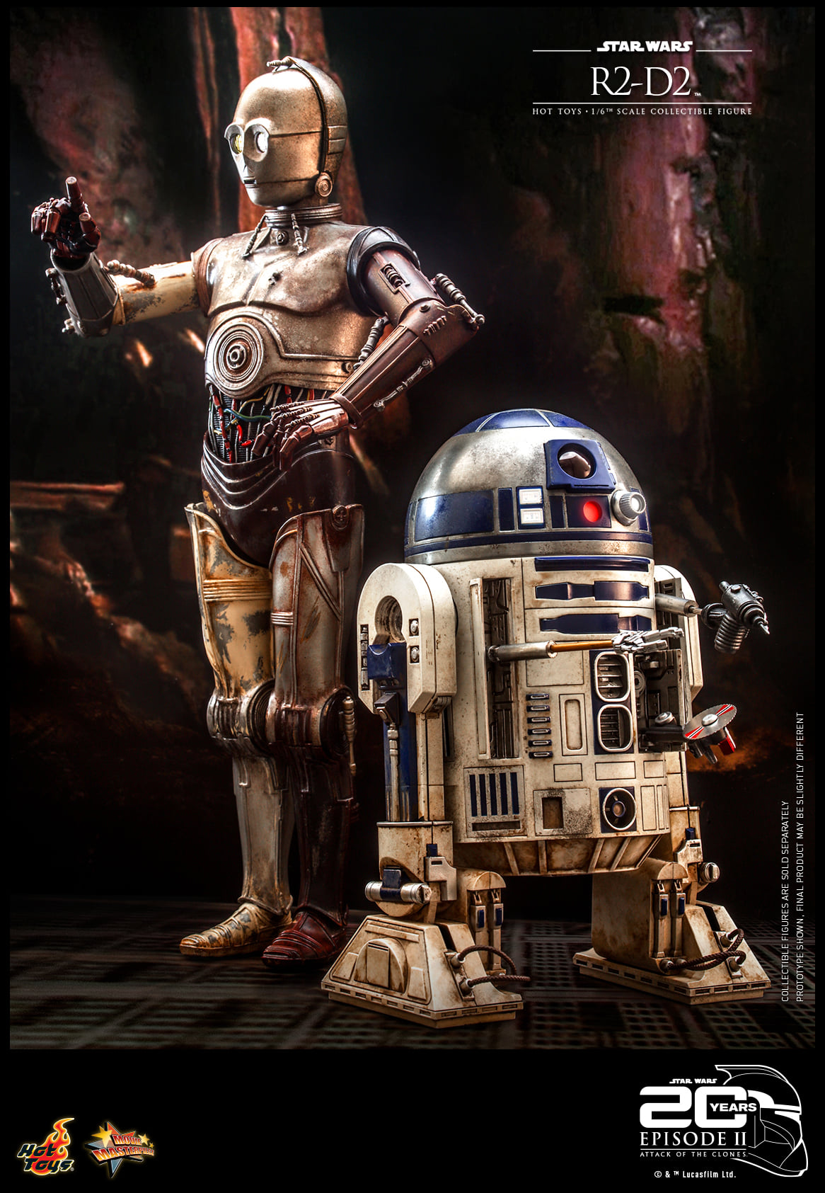 Hot Toys MMS651 1/6 Star Wars Episode II: Attack of the Clones™ - R2-D2™