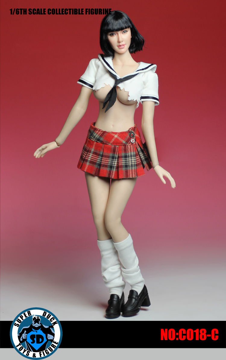 SUPER DUCK C018C Sexy Student Uniform