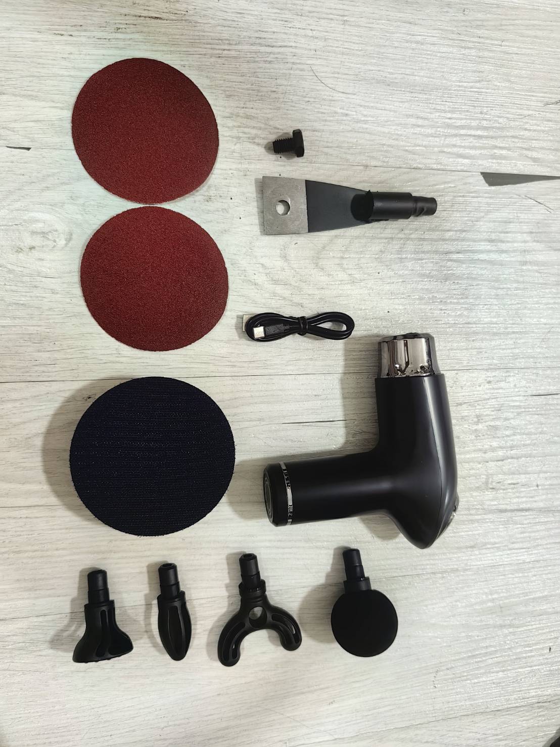 ES35 เครื่องขูดสี ขัดสีสนิม นวด ไร้สาย สำหรับงาน DIY บ้านๆ