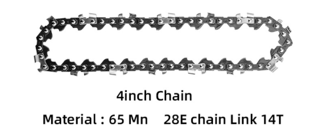 OT97 ใบเลื่อยโซ่ สำหรับบาเลื่อยโซ่เล้ก 4 นิ้ว 14 ฟัน