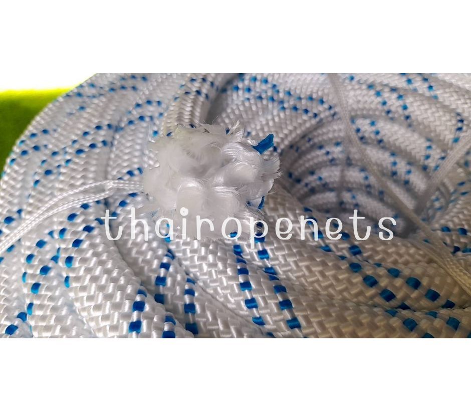 เชือกปีนเขา เชือกโรยตัว Static Rope ขนาด 12 มิล เชือกกู้ภัย เชือกยกของหนัก เชือกโรยตัวทาสี เชือกสำหรับงานที่สูง เชือกกระตุก