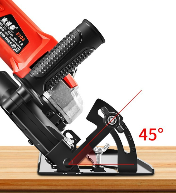 GA06 ชุดแปลงหินเจียร 4 นิ้ว เป็นเครื่องเลื่อยวงเดือนพร้อม สาย+ถุงสำหรับต่อเครื่องดูดฝุ่น