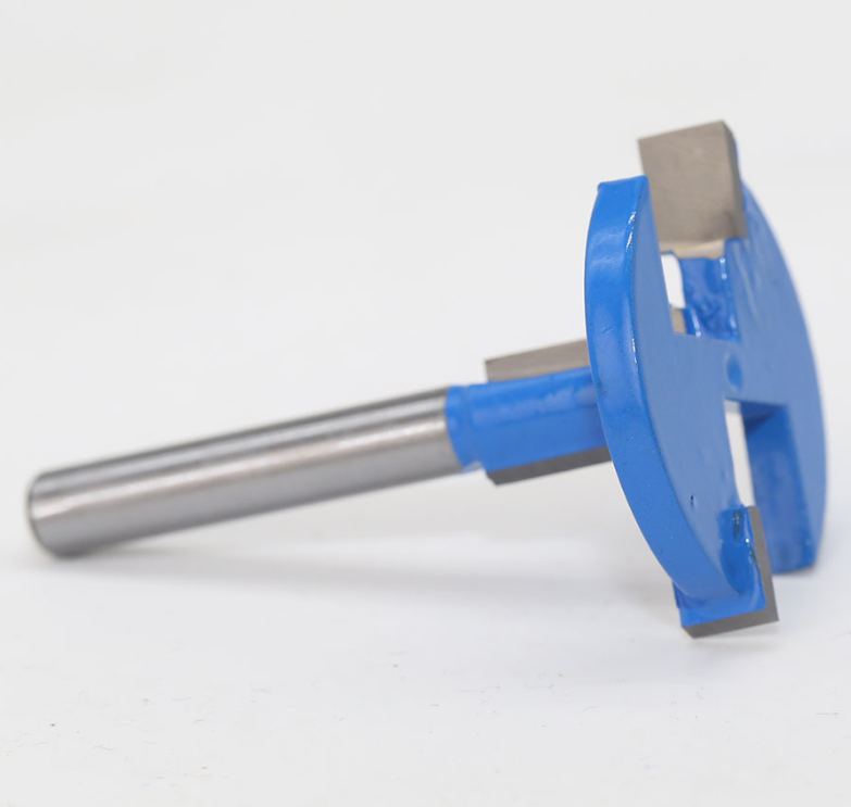 DR11 ดอกกัดเซาะร่อง T สำหรับใส่รางแขวนเสื้อ/ชั้นแขวนสินค้า ขนาดแกน 1/4 **ใช้กับทริมเมอร์