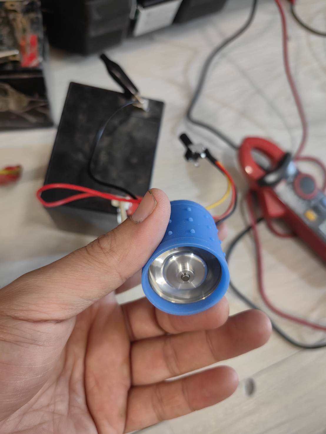 MO51 มอเตอร์พัดลมบลัสเลส 28mm 100000 รอบ 7-24V DC 5A ให้แรงลม 110 km/h สำหรับ DIY พัดลมเทอโบเจ็ท