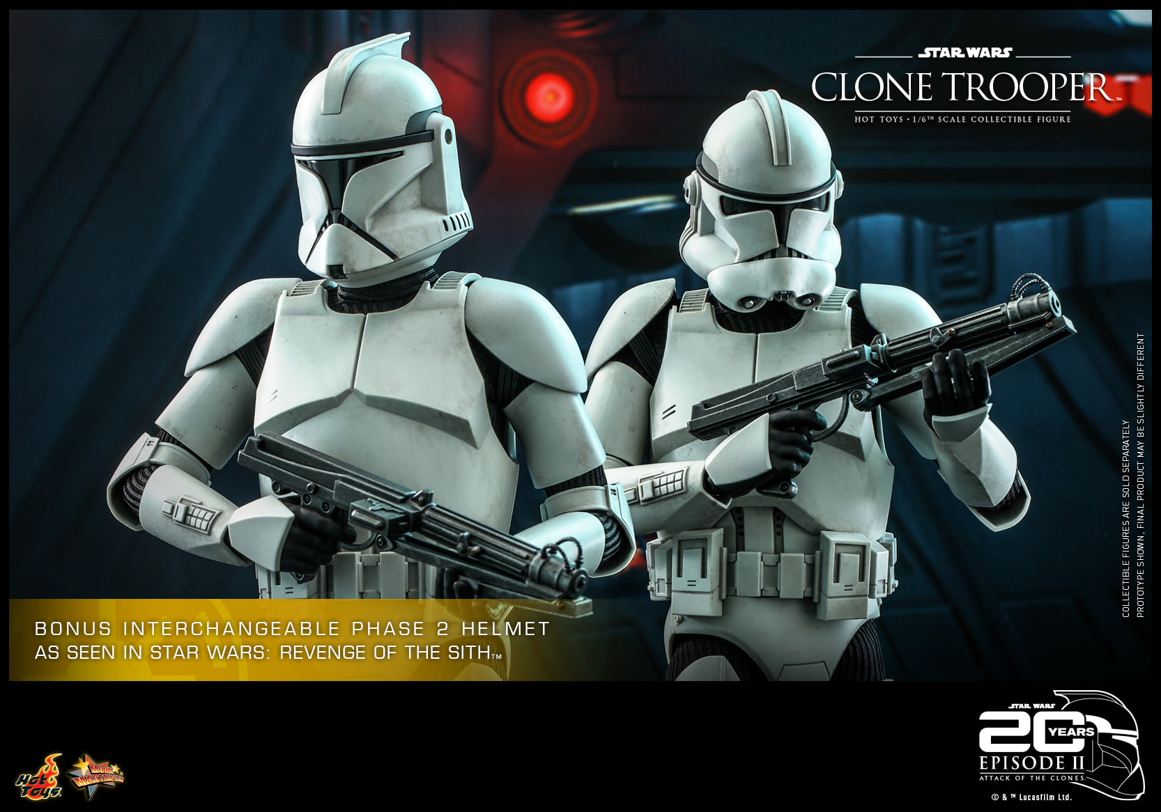 Hot Toys MMS647 1/6 Star Wars Episode II: Attack of the Clones™ - Clone Trooper™