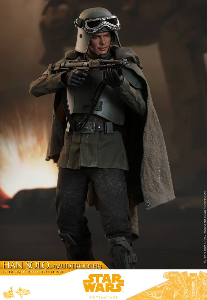Hot Toys MMS493 SOLO: A STAR WARS STORY - HAN SOLO (MUDTROOPER)