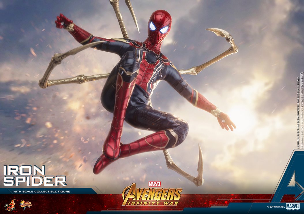 Hot Toys MMS482 AVENGERS: INFINITY WAR - IRON SPIDER