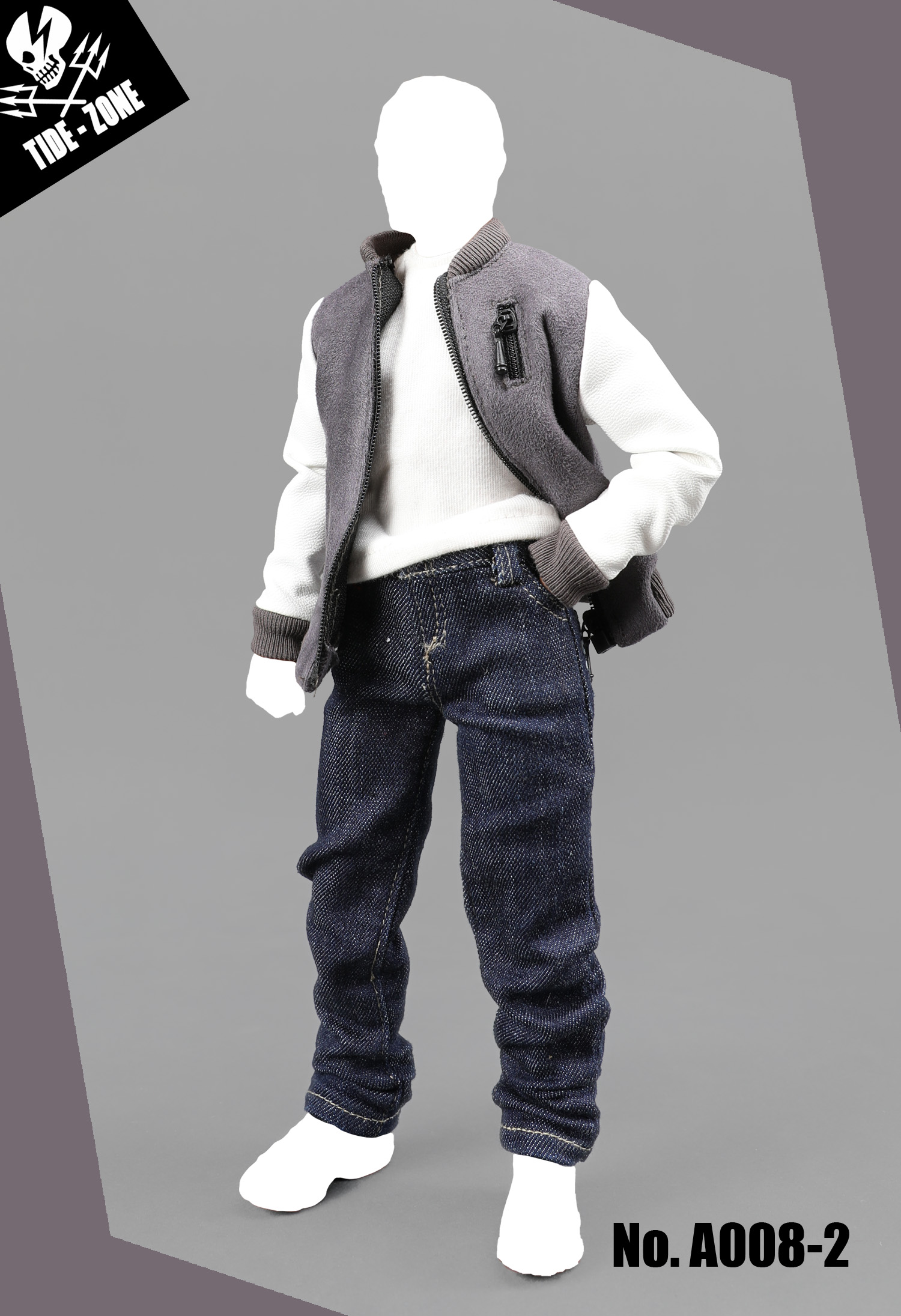 TIDE-ZONE A008 Baseball blouses suit