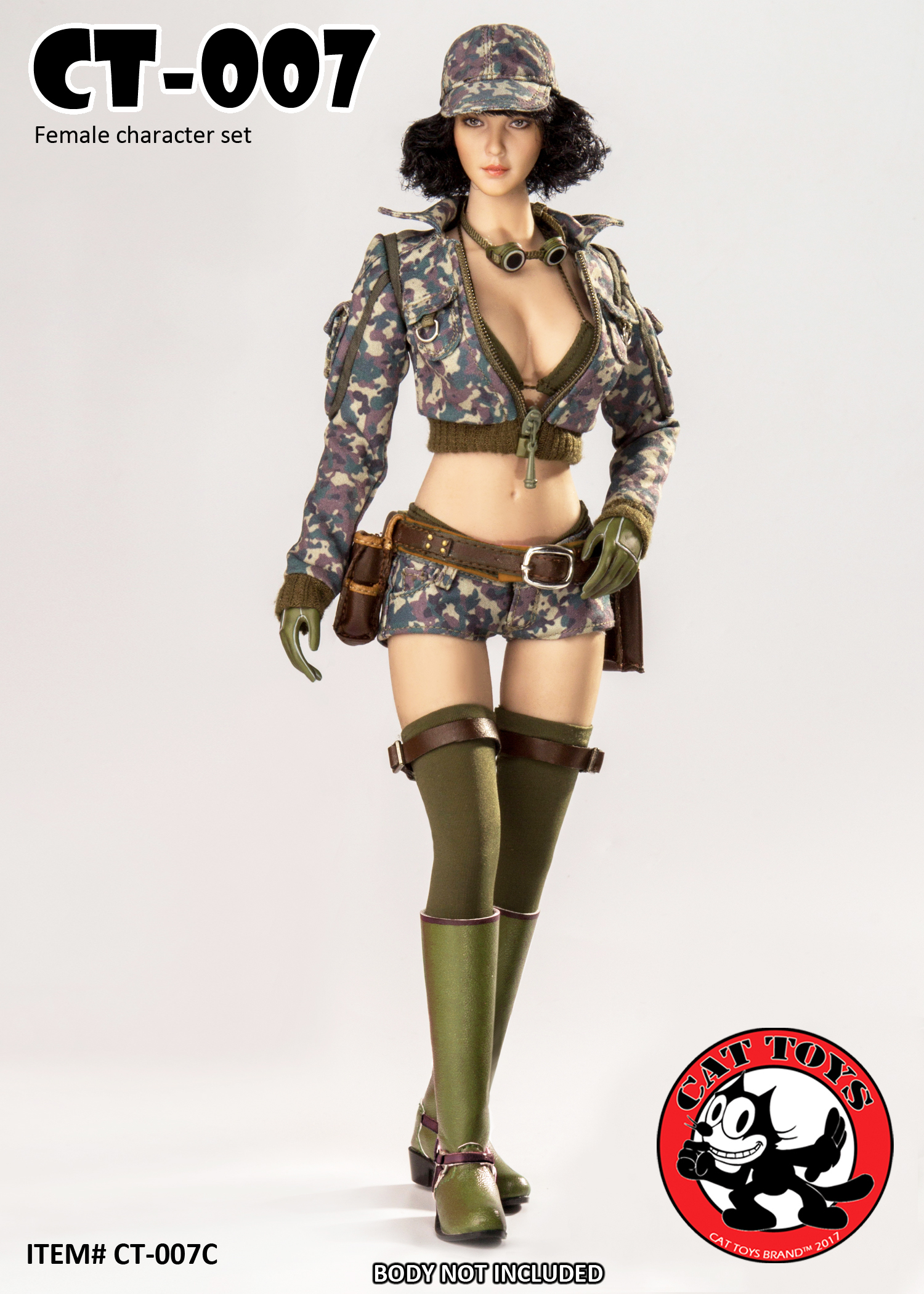 CAT TOYS CT007A / CT007B Repairman suit with head