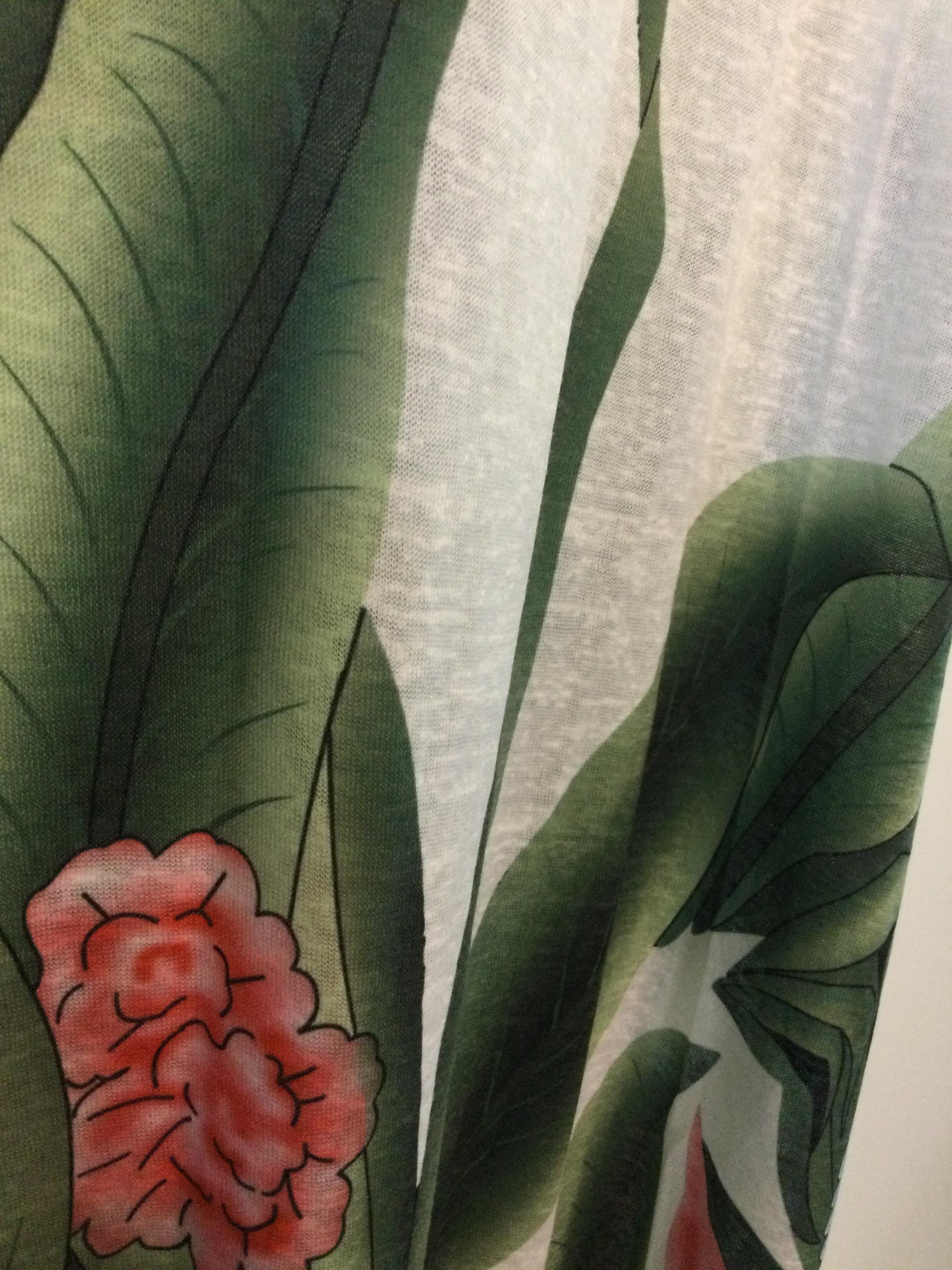 เดรสยาวแขนกุด ผ้าสลาฟปริ้นลายสวยผ้าใส่สบาย เดรสไปเที่ยวทะเล คาเฟ่ เดินห้างฯ ใส่ได้หลายโอกาสค่ะ