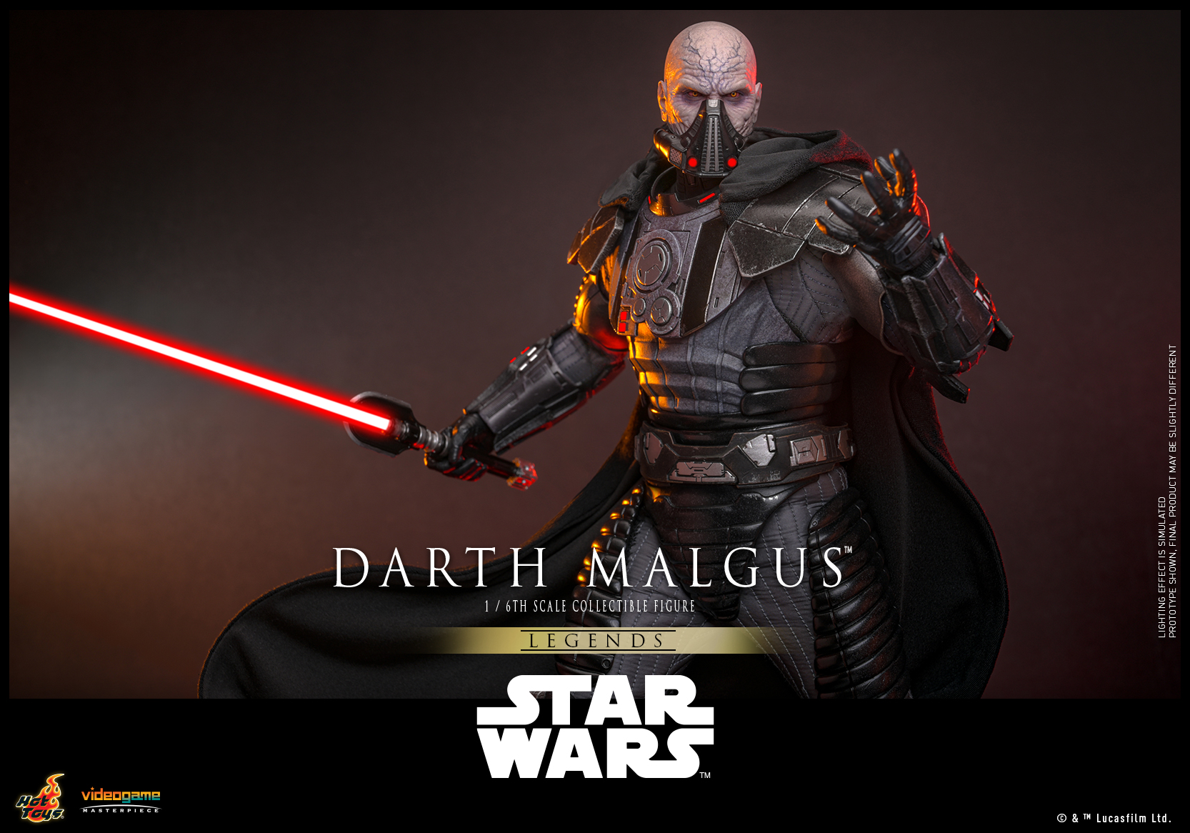 Hot Toys VGM70 Star Wars - Darth Malgus