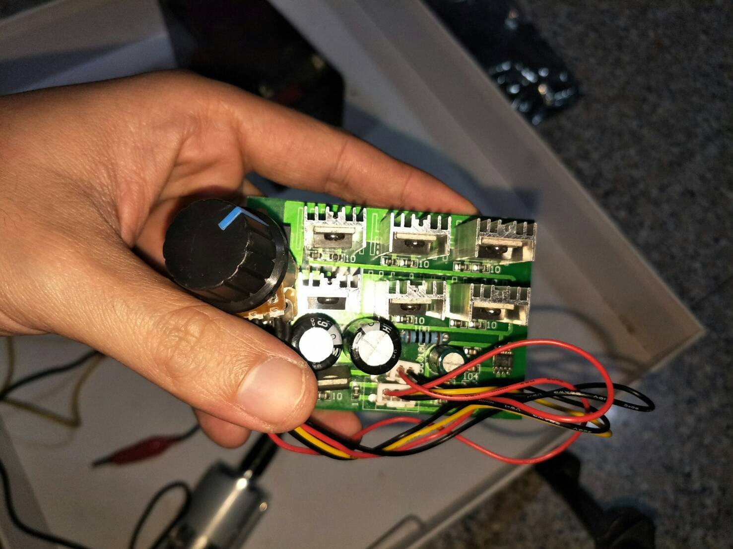 OT77 วงจรปรับรอบมอเตอร์ DC 9-40V 40A รุ่นทนทาน