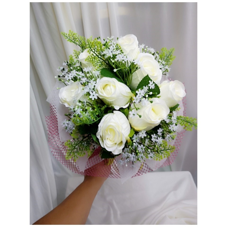 ช่อดอกกุหลาบแห้ง