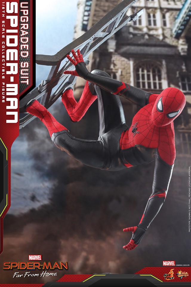 Hot Toys MMS542 Spider-Man: Far From Home - Spider-Man (Upgraded Suit) (16F)