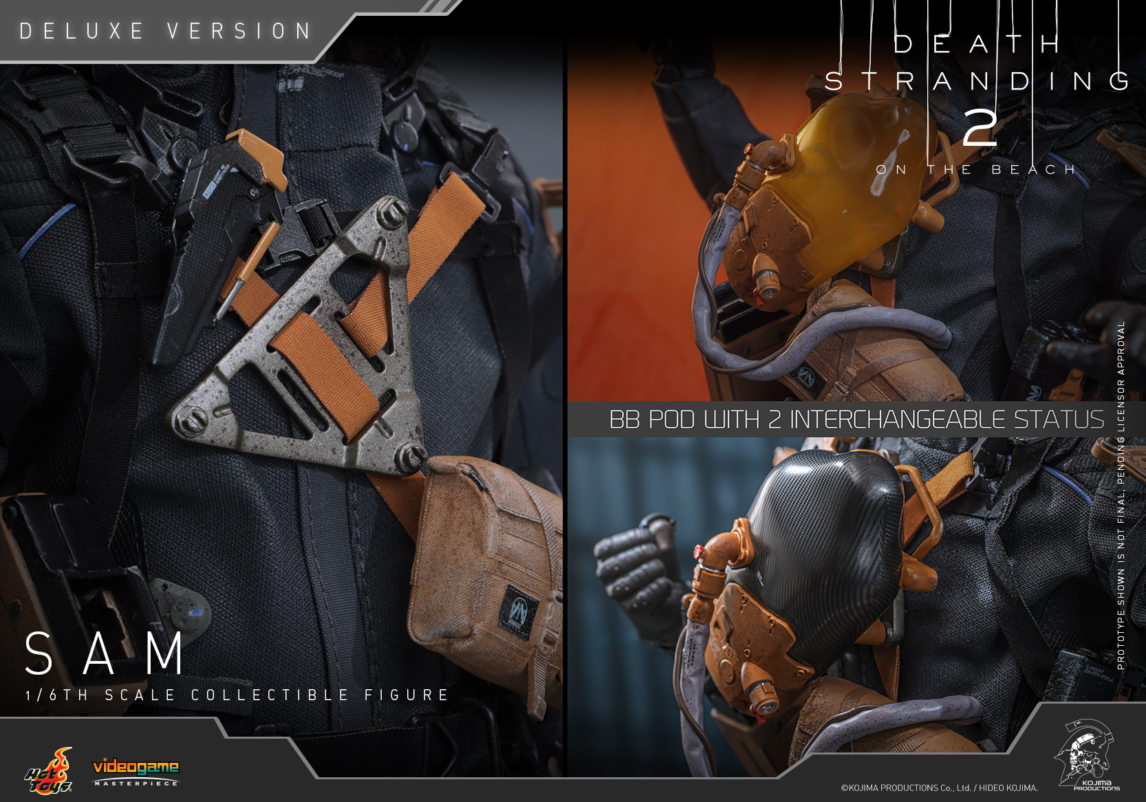 Hot Toys VGM76 Death Stranding 2: On the Beach - Sam (Deluxe Version)