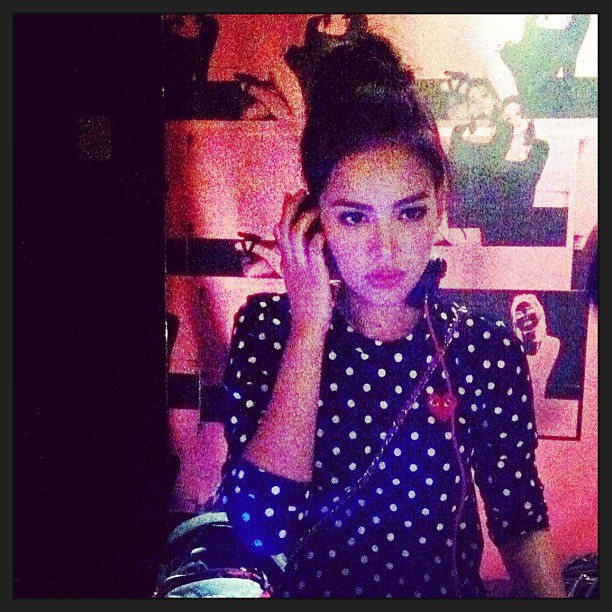 PLAY Comme เสื้อยืดแขนยาวลายจุด