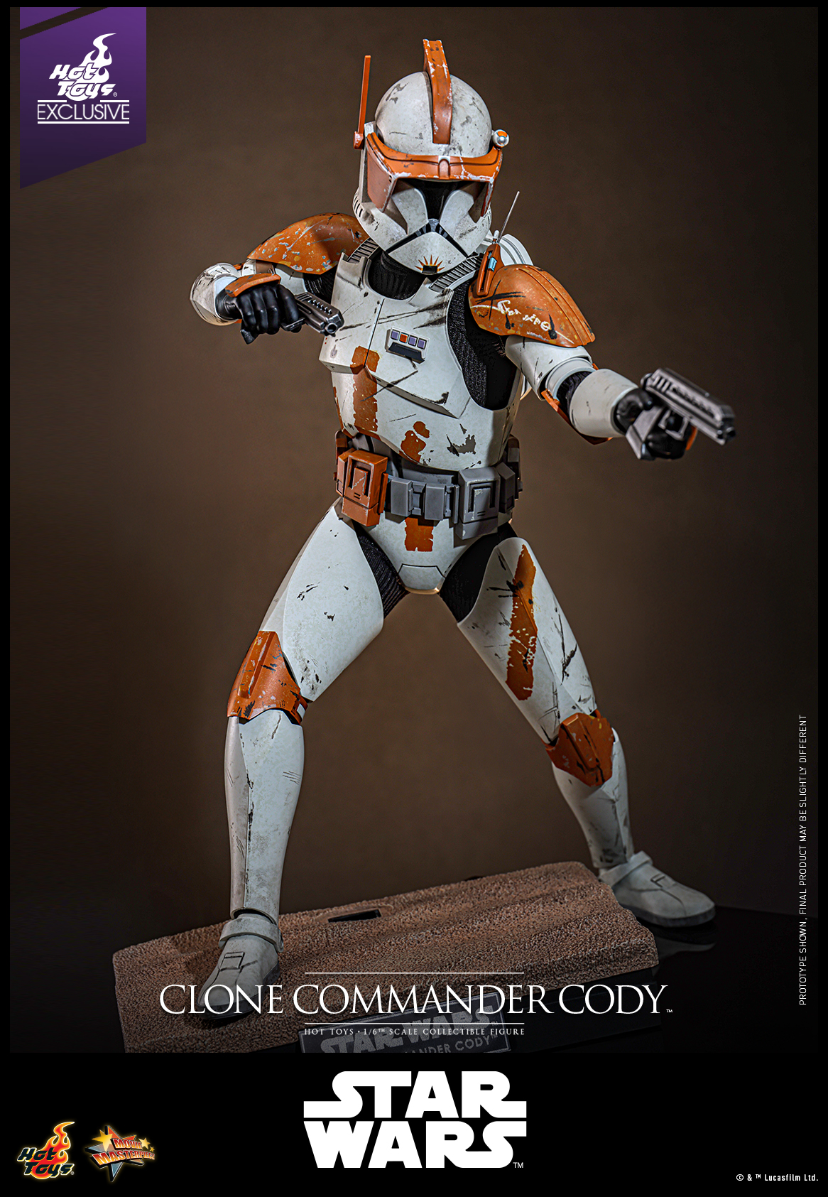 Hot Toys MMS796 Star Wars: Episode III Revenge of the Sith - Clone Commander Cody [Hot Toys Exclusive]