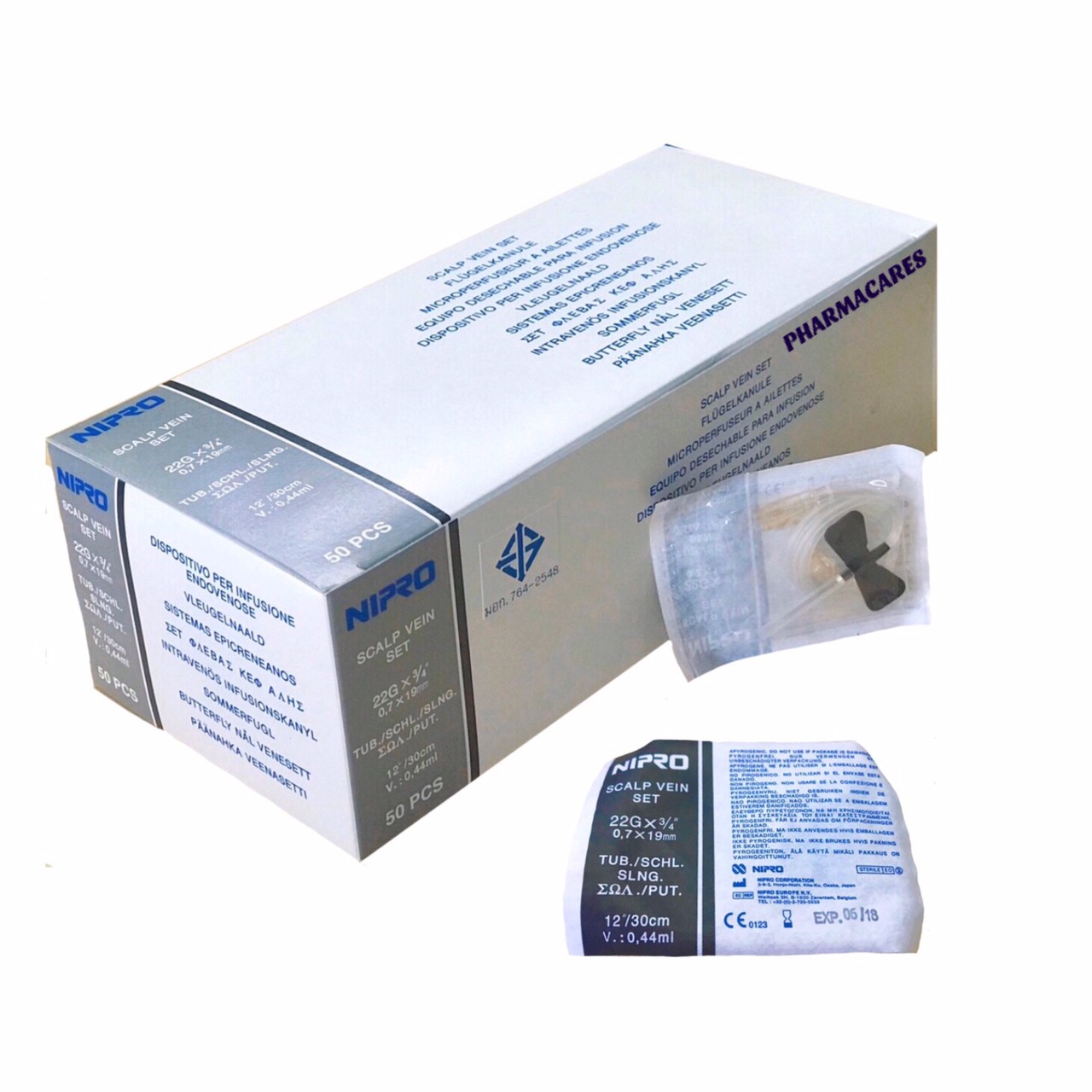 NIPRO SCALP VEIN SET 22G X 3/4