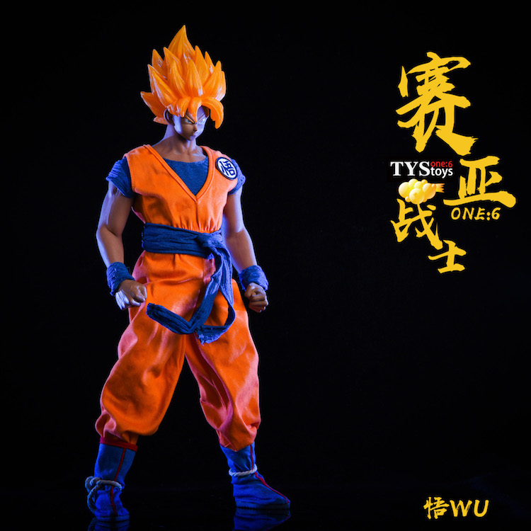 TYS Cosplay WU series 1/6 Saiyan Warrior Wu