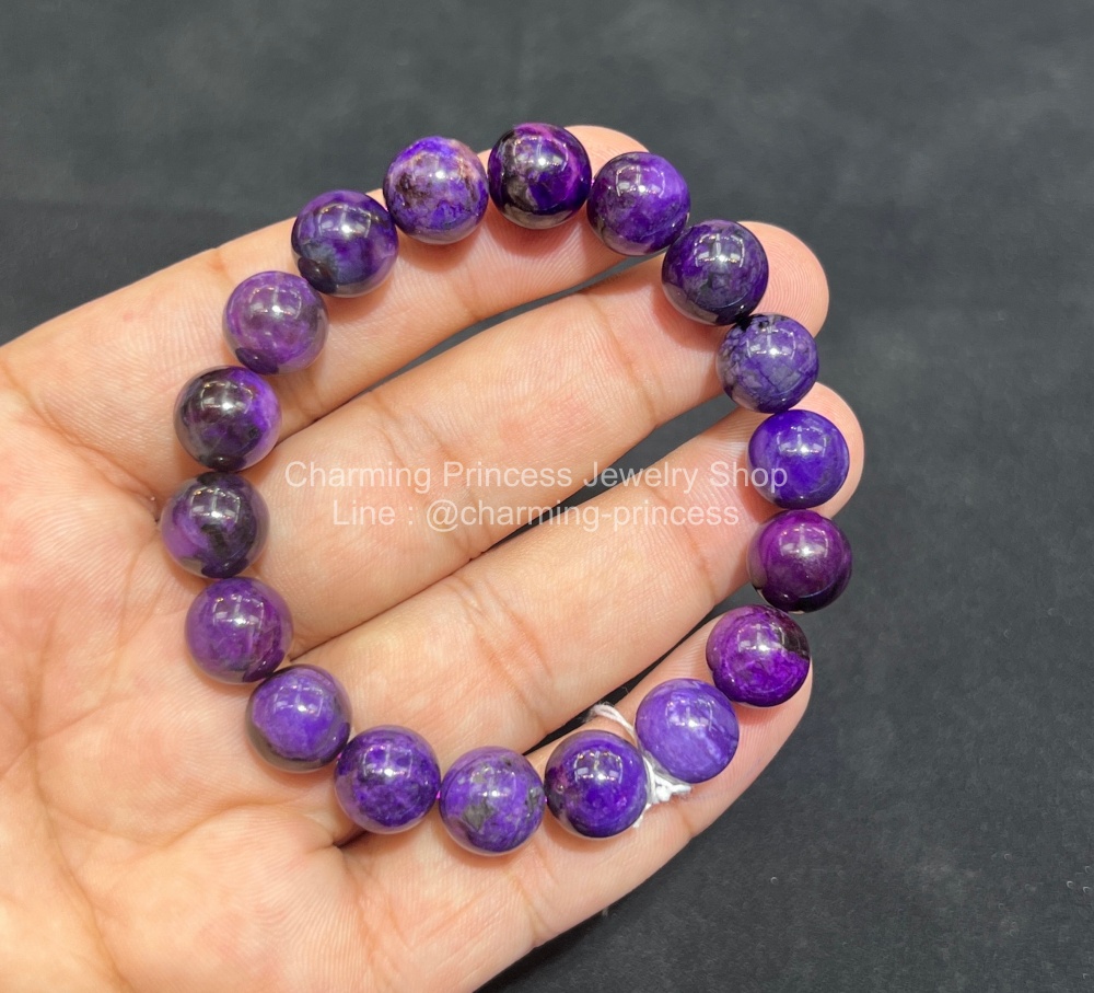 Sugilite ซูกิไลต์ 11 mm AAA+ เสริมสร้างความริเริ่ม ทำให้มีสมาธิและมีความจำที่ดีขึ้น