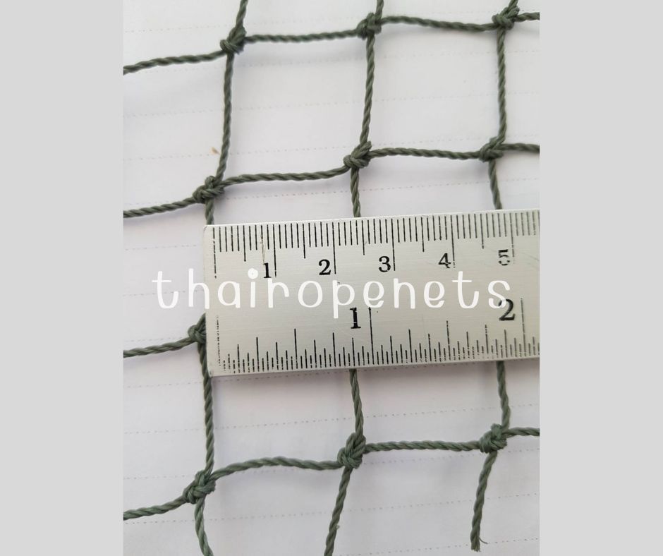 ตาข่ายสนามกอล์ฟ Golf course netting ตาข่ายเชือกไนล่อนอย่างดี ทนแดดทนฝน ทนแรงดึง ใช้งานได้ยาวนาน
