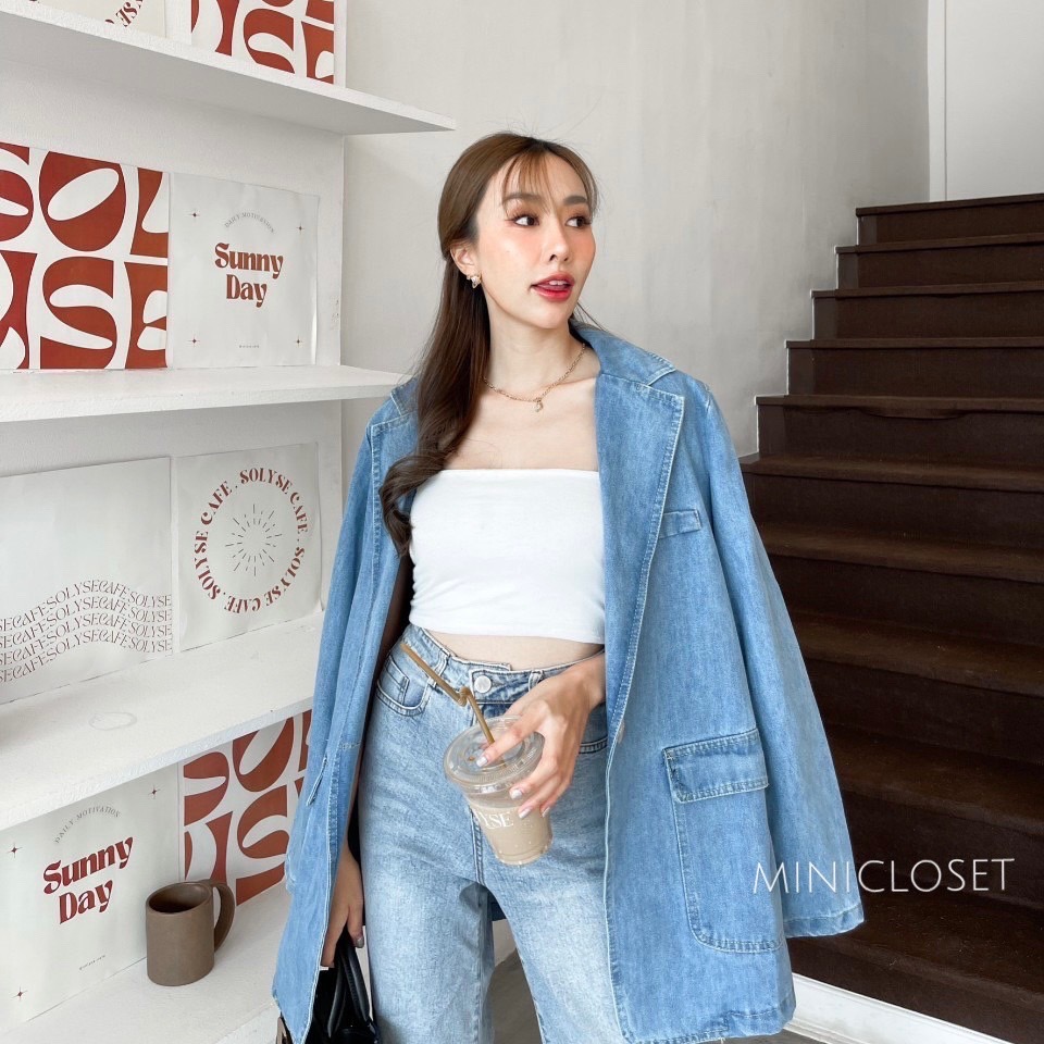 เสื้อสูทยีนส์ เบลเซอร์ยีนส์สวยๆ