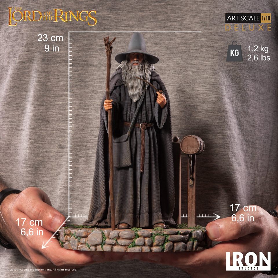 Iron Studios Deluxe Art Scale 1/10 Lord of the Rings - Gandalf