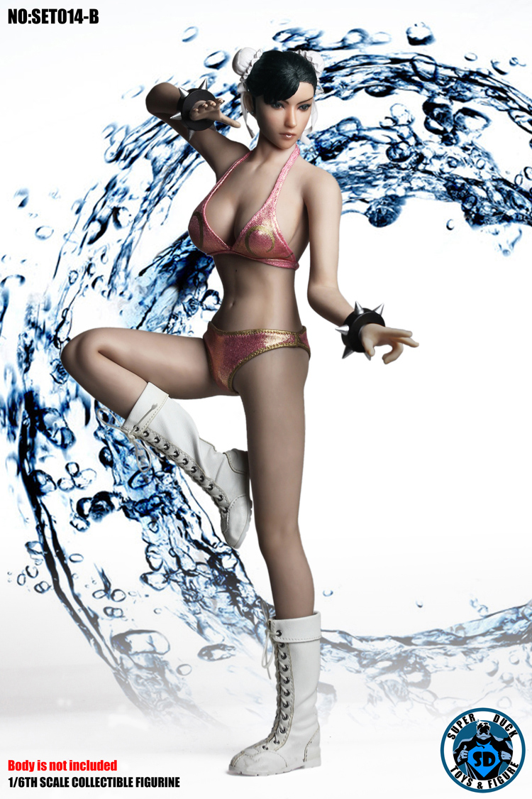SUPER DUCK SET014-A 1/6 Cosplay China Fighting Goddess (Blue)