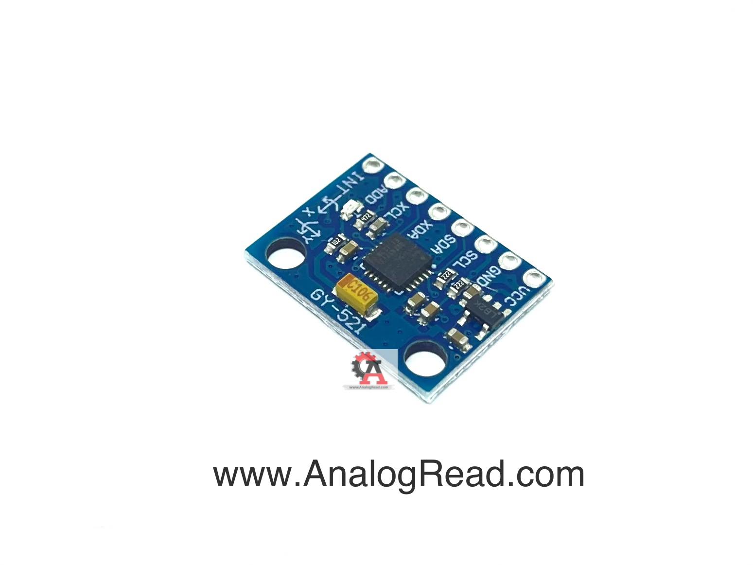 GY-521 3-axis Accelerometer/Gyro Module (MPU6050)