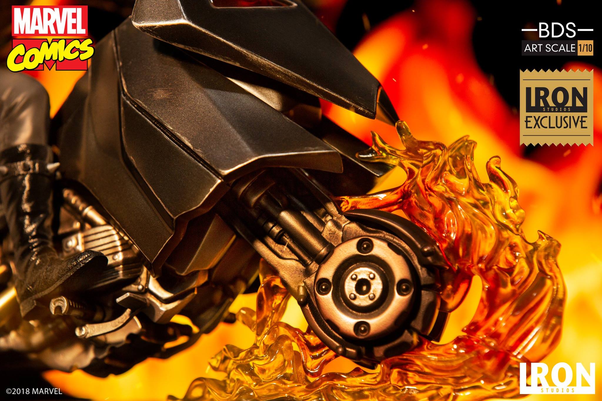 Iron Studios BDS Art Scale 1/10 Marvel Comics Series 5 - Ghost Rider (EX)
