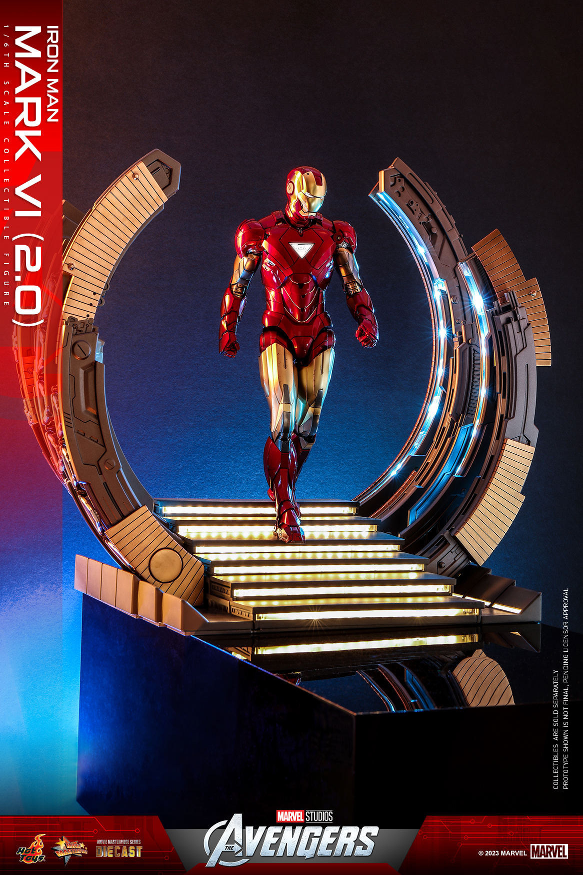 Hot Toys MMS687D52 1/6 The Avengers - Iron Man Mark VI (2.0)