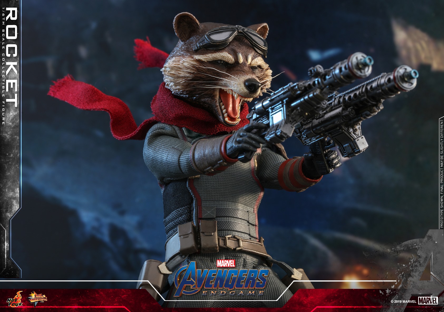 Hot Toys MMS548 Avengers: Endgame - Rocket