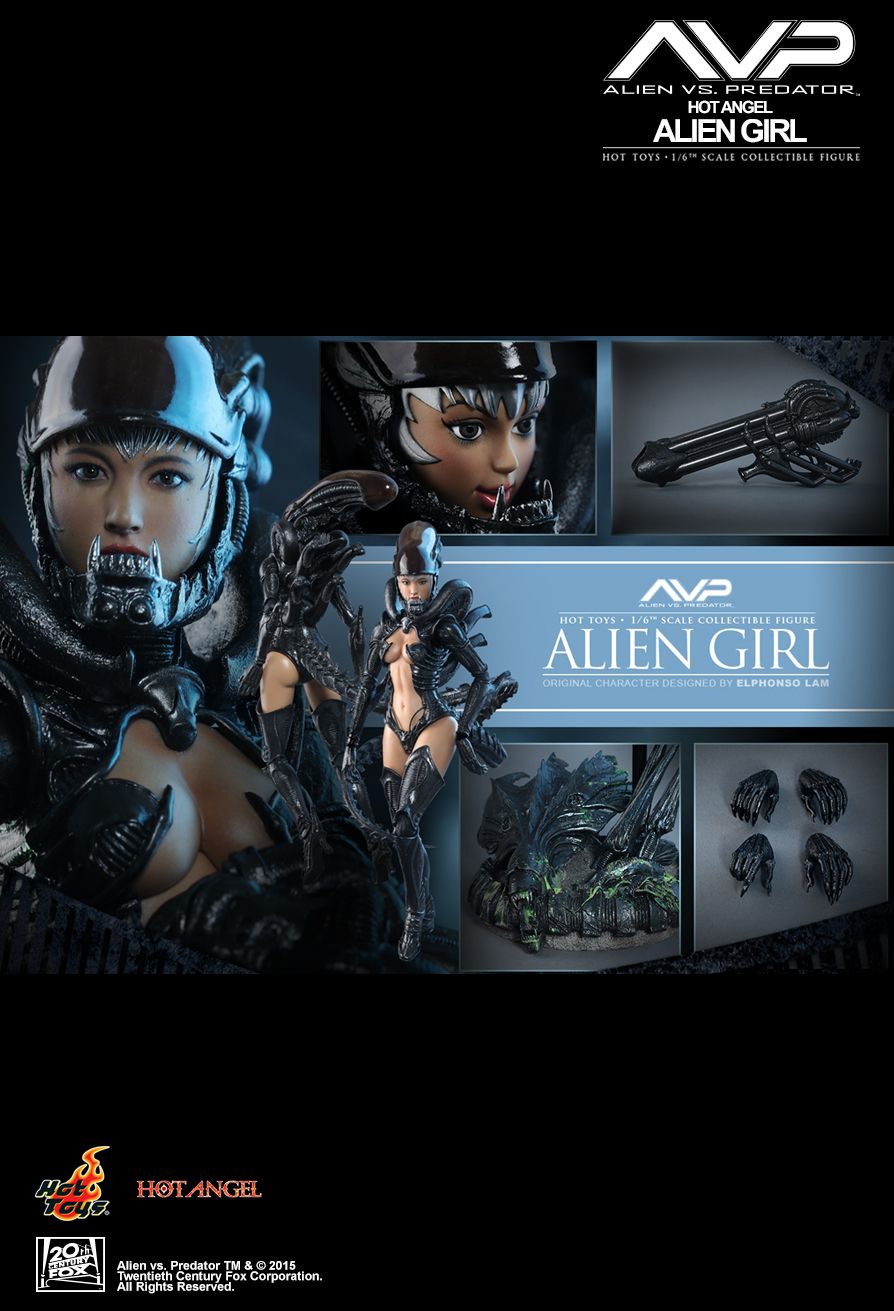 Hot Toys HAS002 AVP - ALIEN GIRL