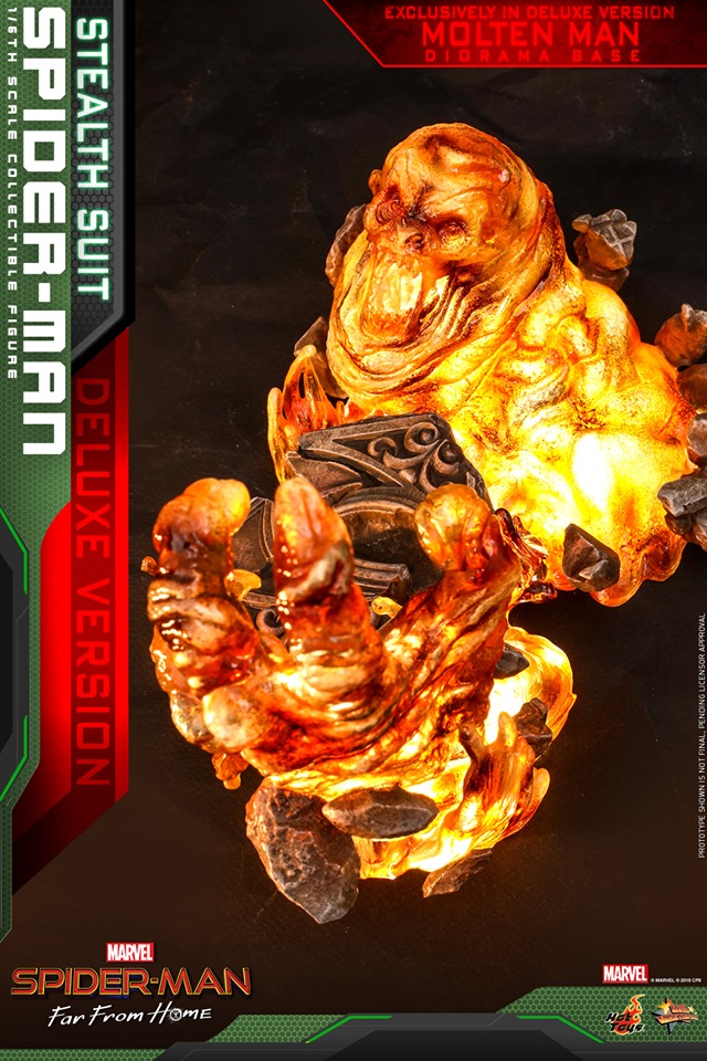 Hot Toys MMS541 Spider-Man: Far From Home - Spider-Man (Stealth Suit) (Deluxe Version)