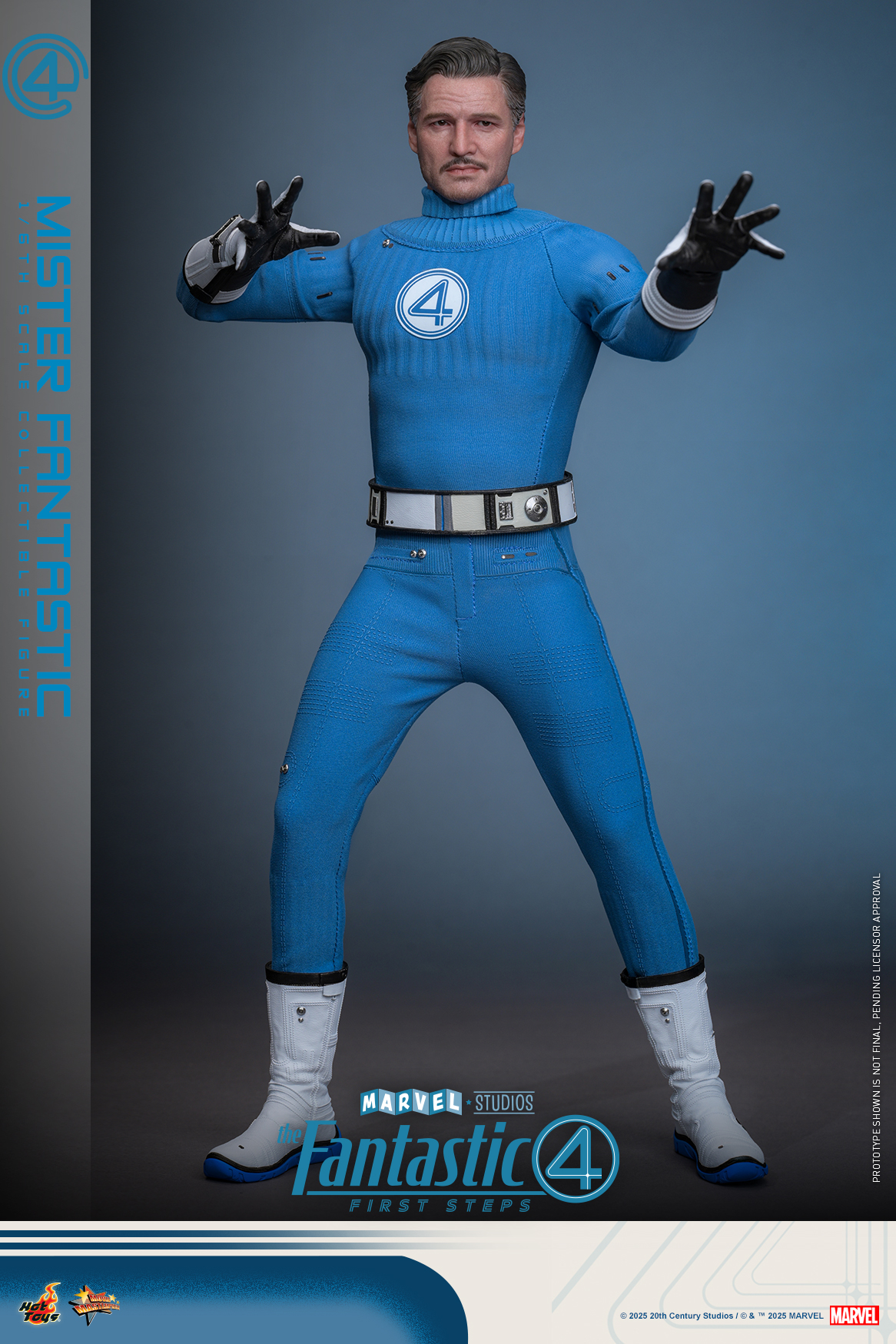 Hot Toys MMS821 The Fantastic Four: First Steps - Mister Fantastic