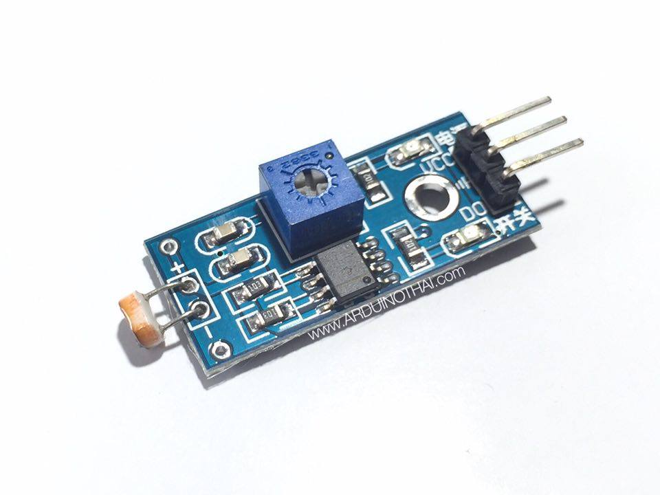 Light Sensor Module โมดูลตรวจจับแสงแบบดิจิตอล สต็อกไทยส่งไว