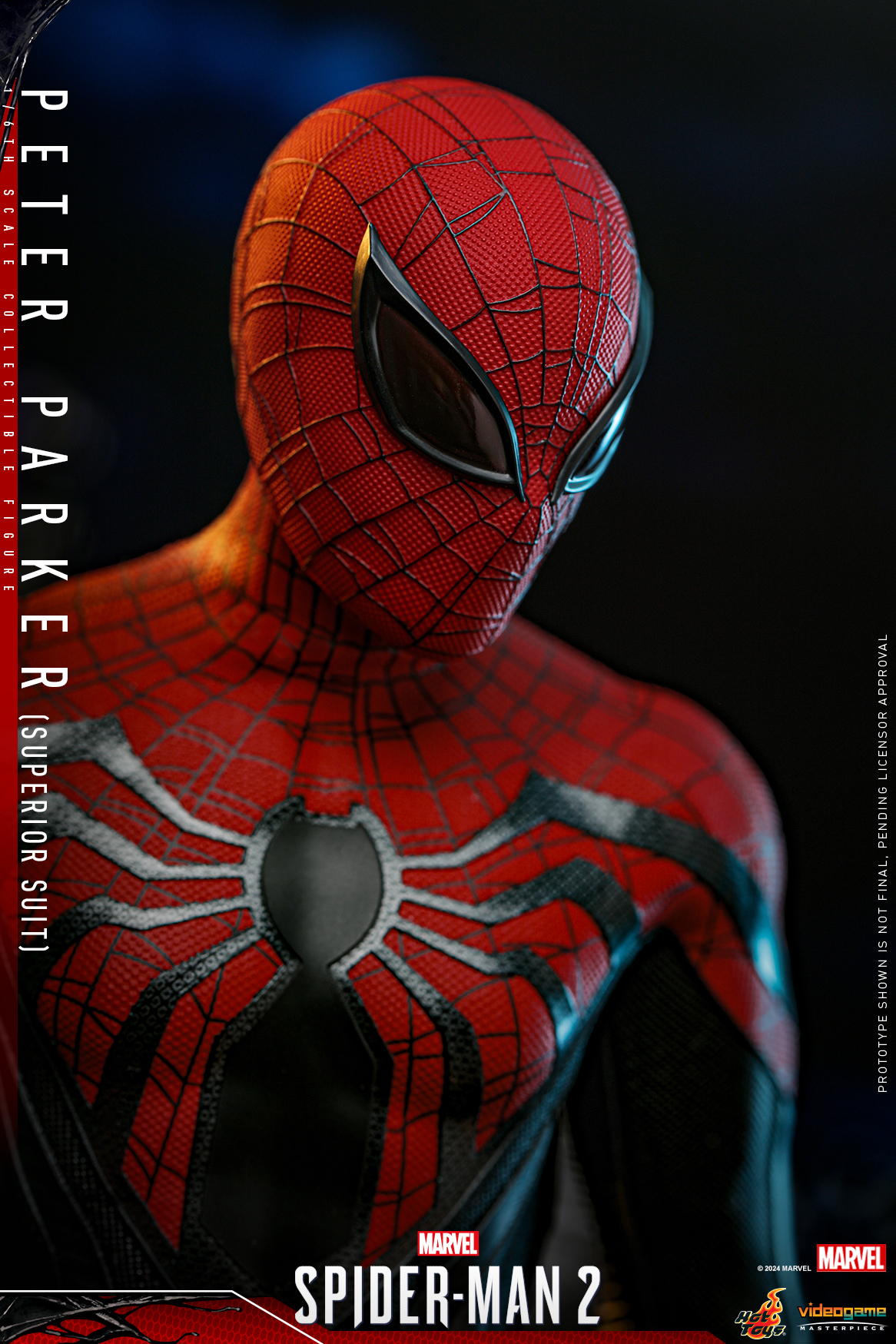 Hot Toys VGM61 1/6 Marvel's Spider-Man 2 - Peter Parker (Superior Suit)