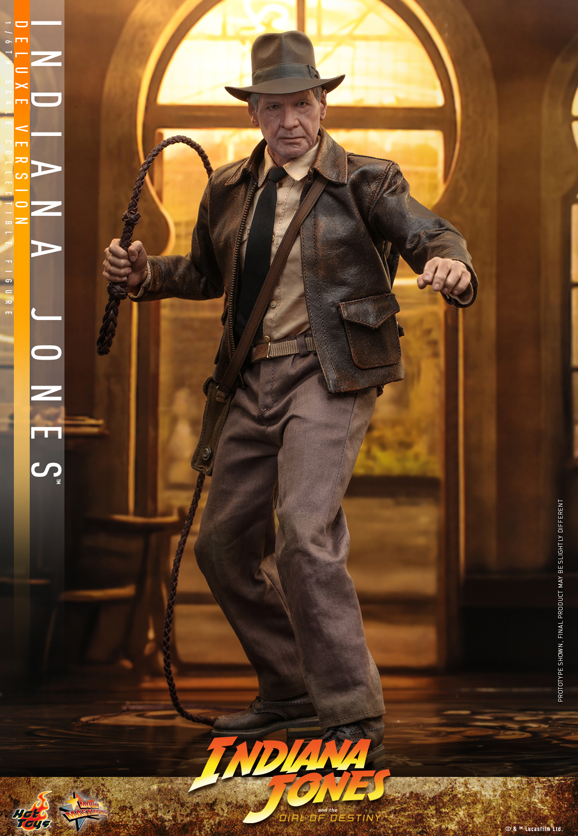 Hot Toys MMS717 1/6 Indiana Jones and the Dial of Destiny - Indiana Jones (Deluxe Version)
