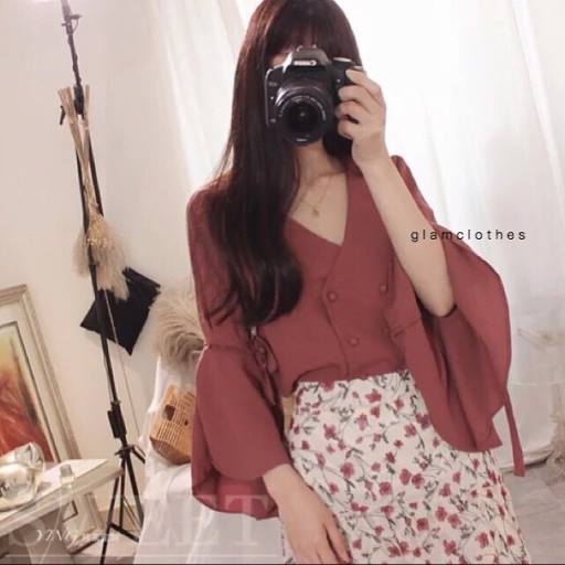 hot item เสื้อ brazer แขนกระดิ่งมีเชือกผูกรอบแขน ตัวนี้ผ้าเนื้อทราย งานอย่างดี glam เลือกมาให้ลูกค้าโดยเฉพาะ รีบสอยกันไปน้า เนื้อผ้าดี ใส่สบายแบบนี้ หายากมากๆ