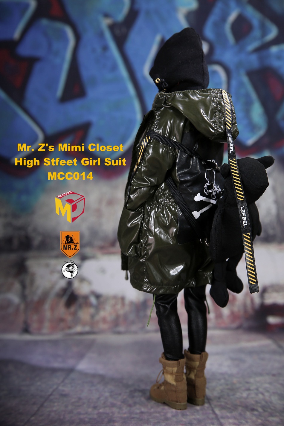 MCCToys x Mr Z’s MCC014 Mini Closet - High Street Girl Suits