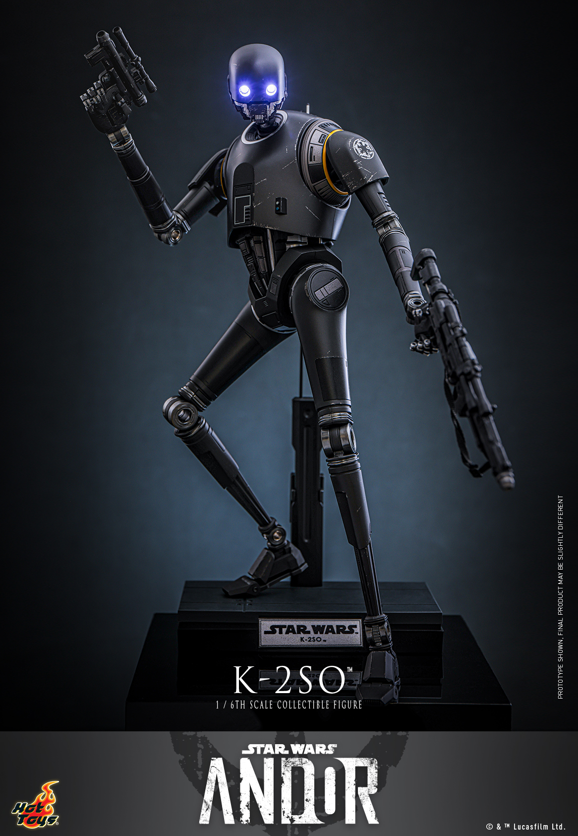 Hot Toys TMS156 Star Wars: Andor - K-2SO