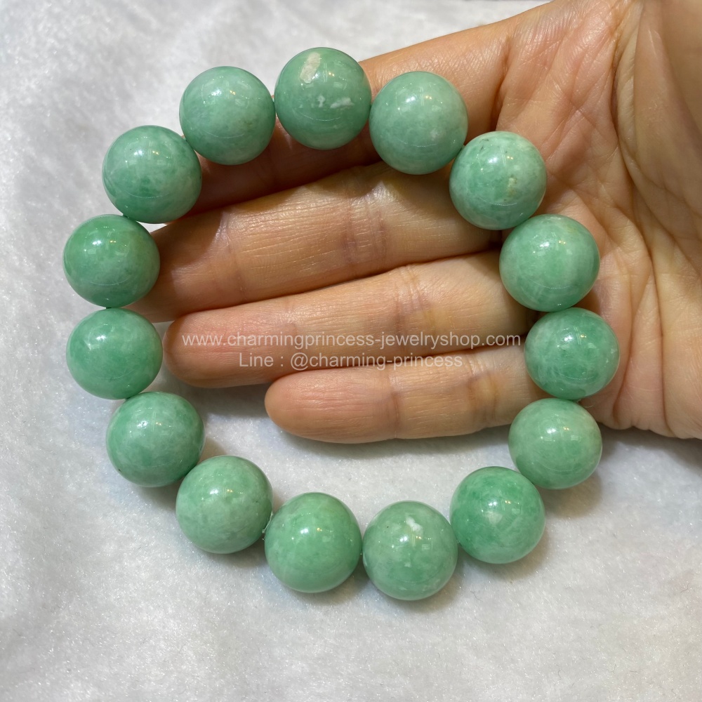 Emerald มรกต 16 มม AAA+ อัญมณีแห่งความรัก ความหวัง และความสมบูรณ์