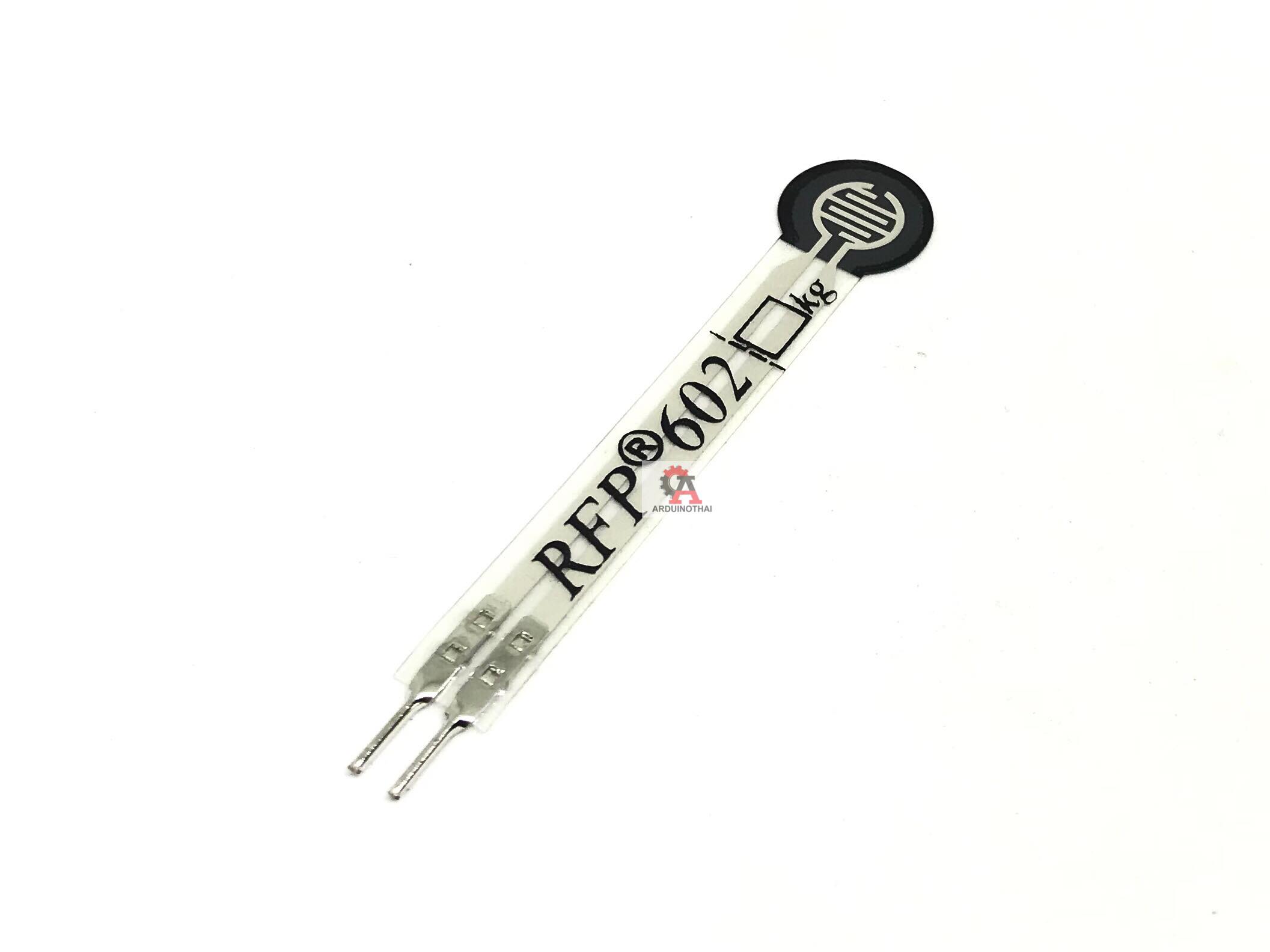 Force Sensitive Pressure Resistor (RFP602) เซนเซอร์วัดแรงกดในช่วง 10 -500g 10mm สต็อกไทยส่งไว